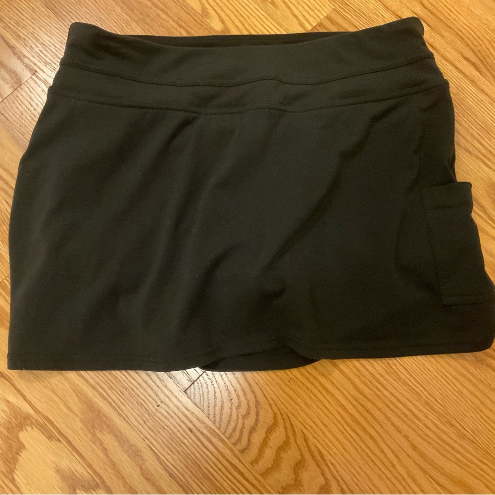 Prana Black Skort Performance Stretch
